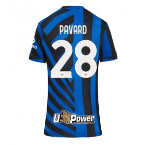 Inter Milan Benjamin Pavard #28 Domaci Dres za Ženska 2024-25 Kratak Rukavima